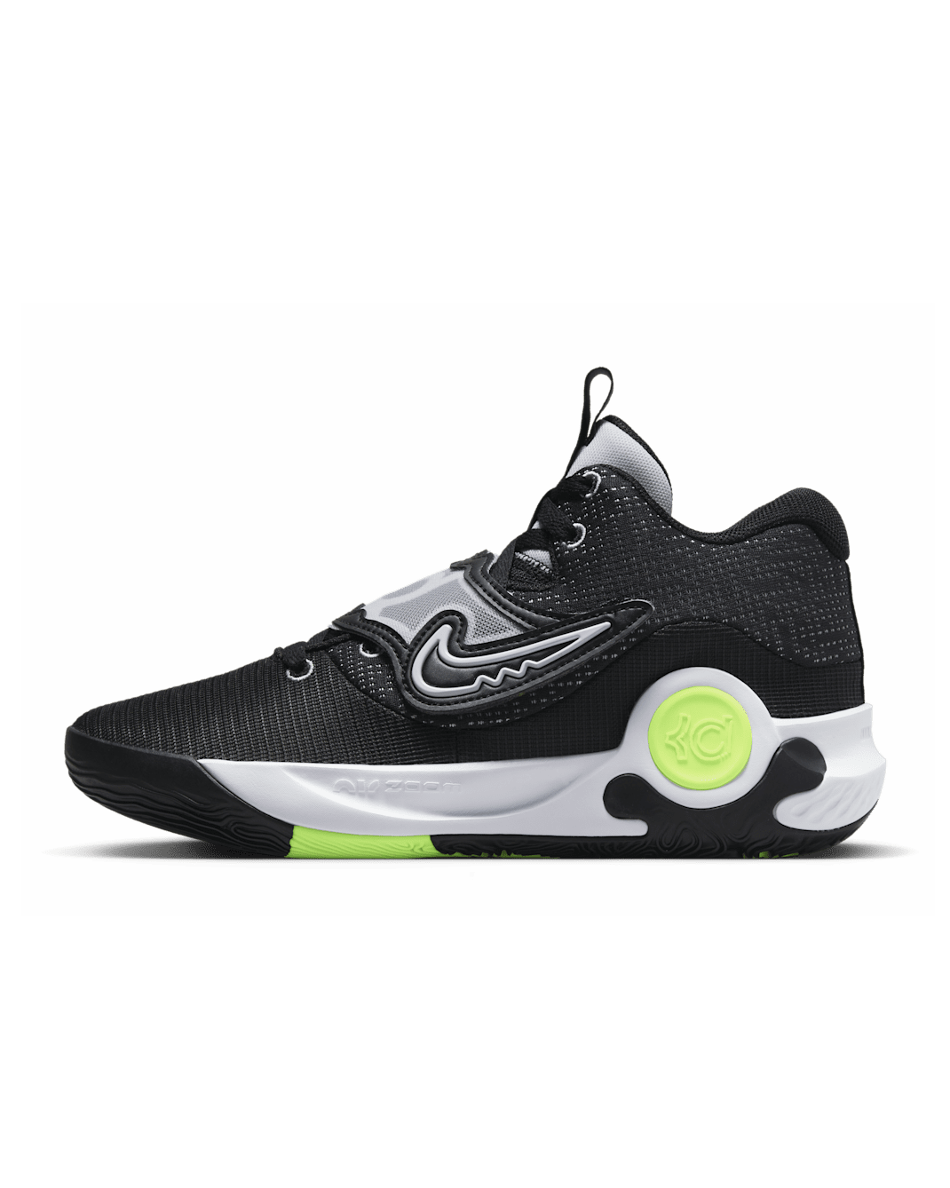 KD Trey 5 X EP Basketball Shoes - Black/Volt/White