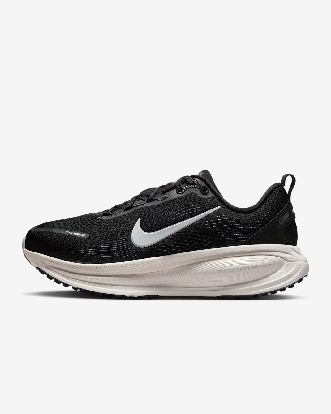 Nike Vomero 18 Women's Road Running Shoes (Extra Wide) - Black/Coconut Milk/Light Iron Ore/Summit White