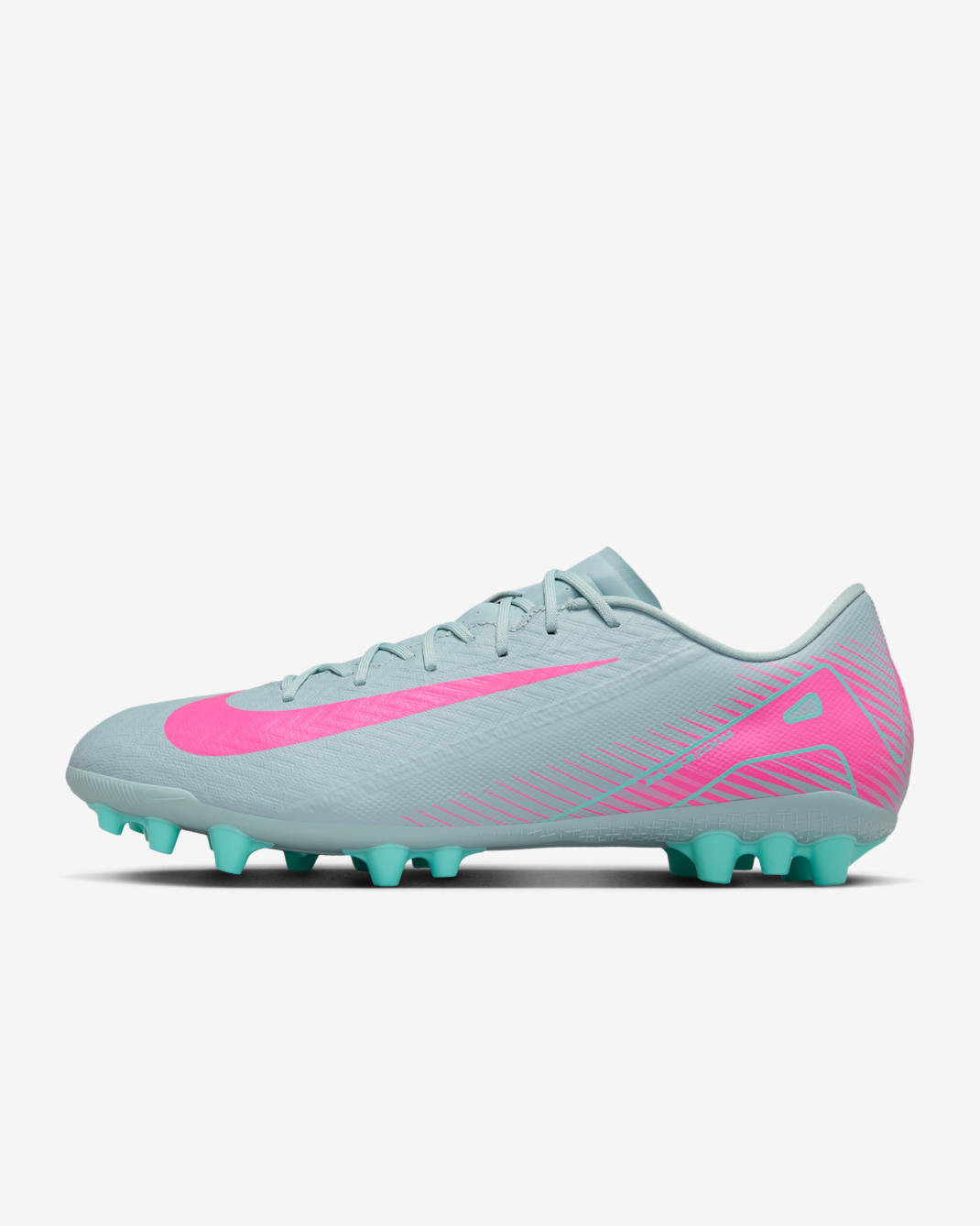 Nike Mercurial Vapor 16 Academy AG alacsony szárú futballcipő - Ocean Cube/Pink Blast