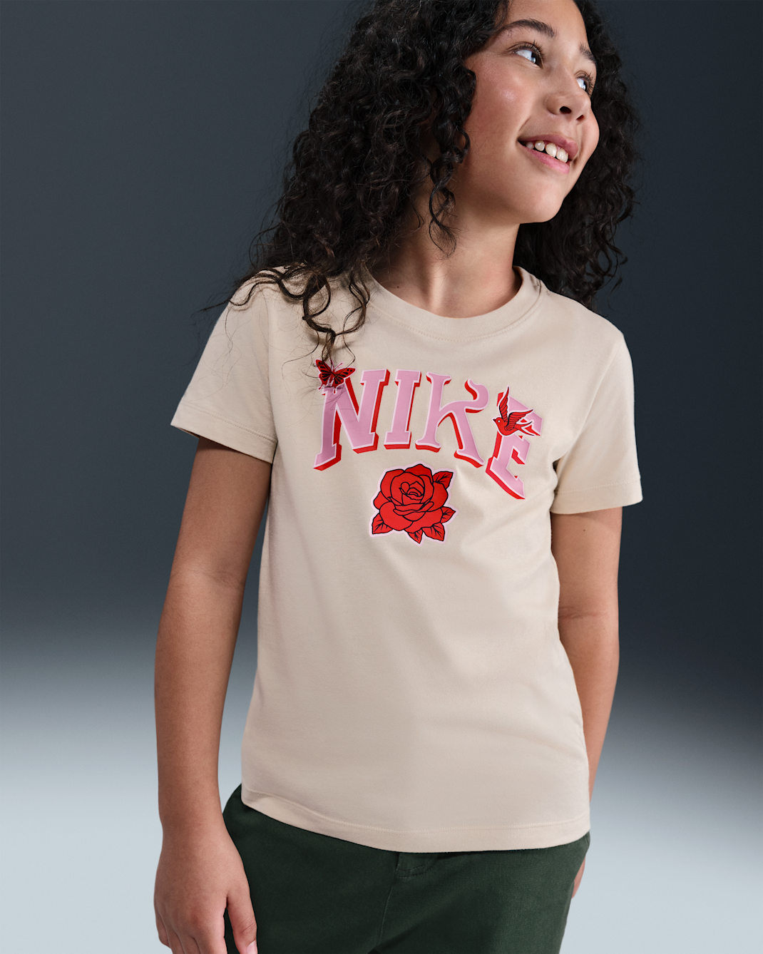 ナイキ スポーツウェア ジュニア (ガールズ) Tシャツ - サンドドリフト