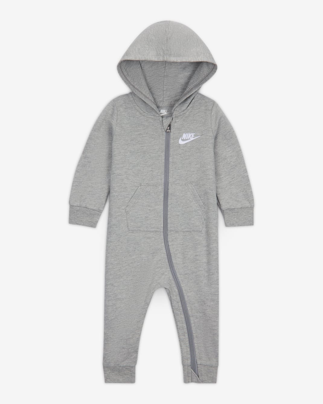 Combinaison Futura en tissu en molleton Nike pour bébé (0 - 9 mois) - Dark Grey Heather