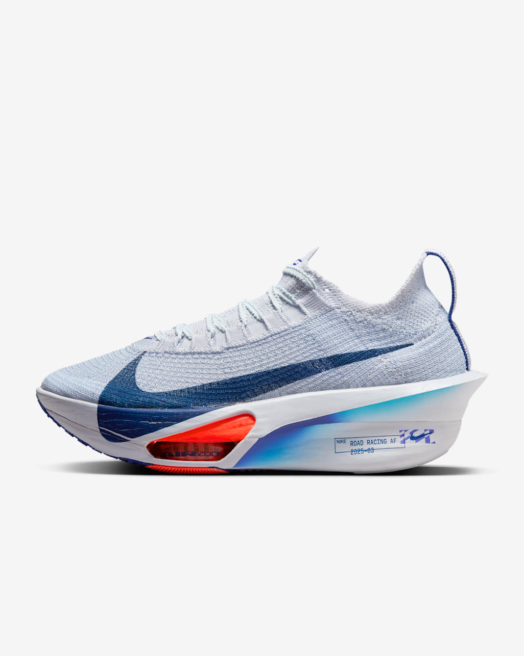Nike Alphafly 3 Women's Road Racing Shoes - Football Grey/Ghost/Persian Violet/Blue Void