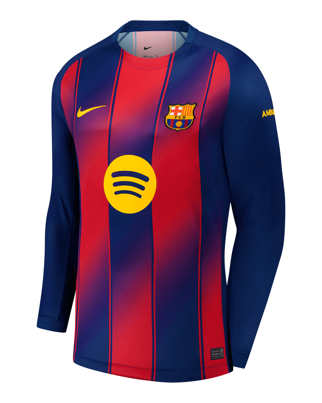 Gavi Barcelona 2025/26 Stadium Home Men's Nike Dri-FIT Soccer Jersey - Deep Royal Blue