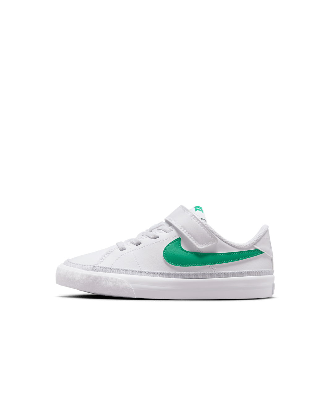 NikeCourt Legacy Younger Kids' Shoes - White/Football Grey/Stadium Green