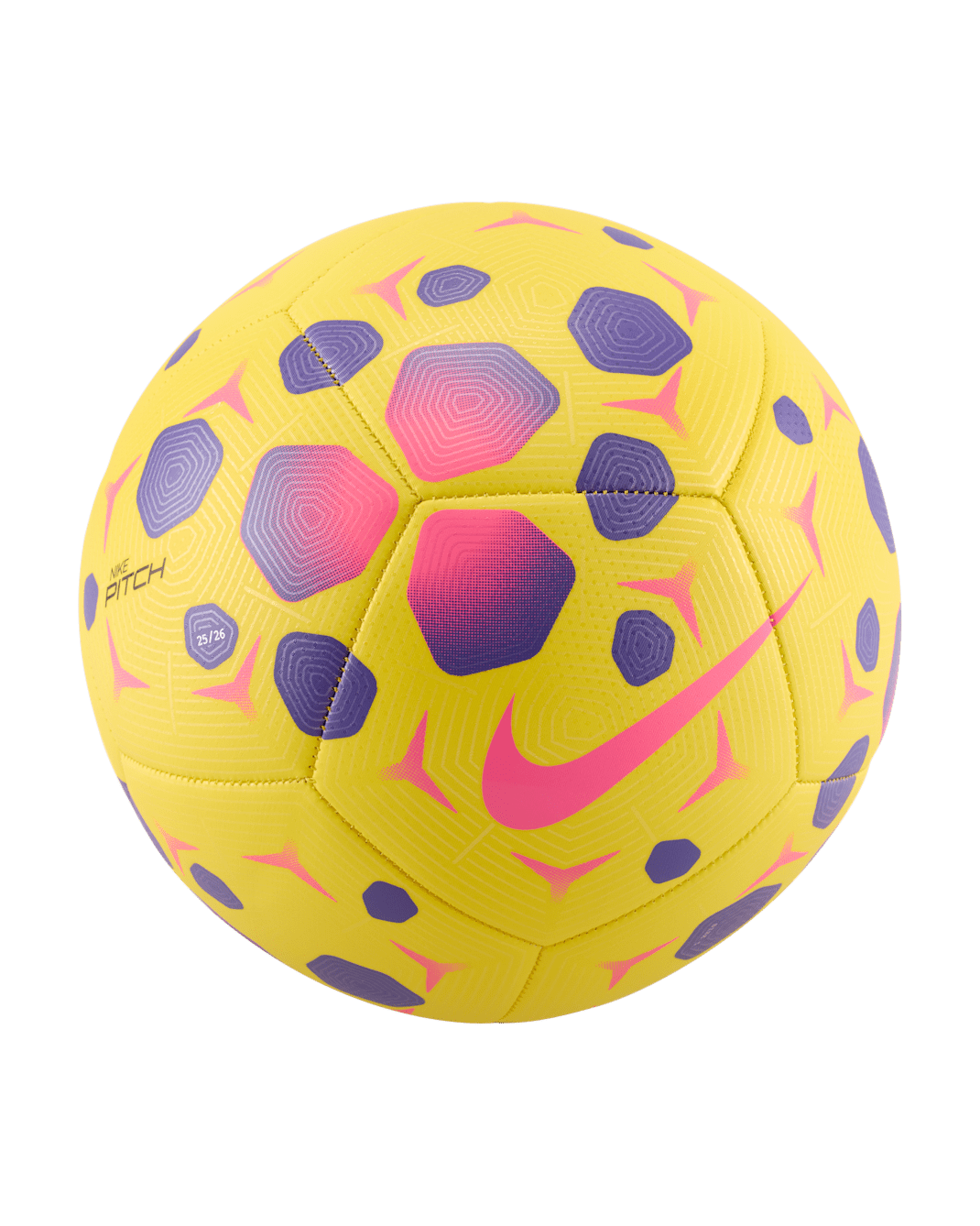 Nike Pitch Football - Yellow/Purple/Hyper Pink