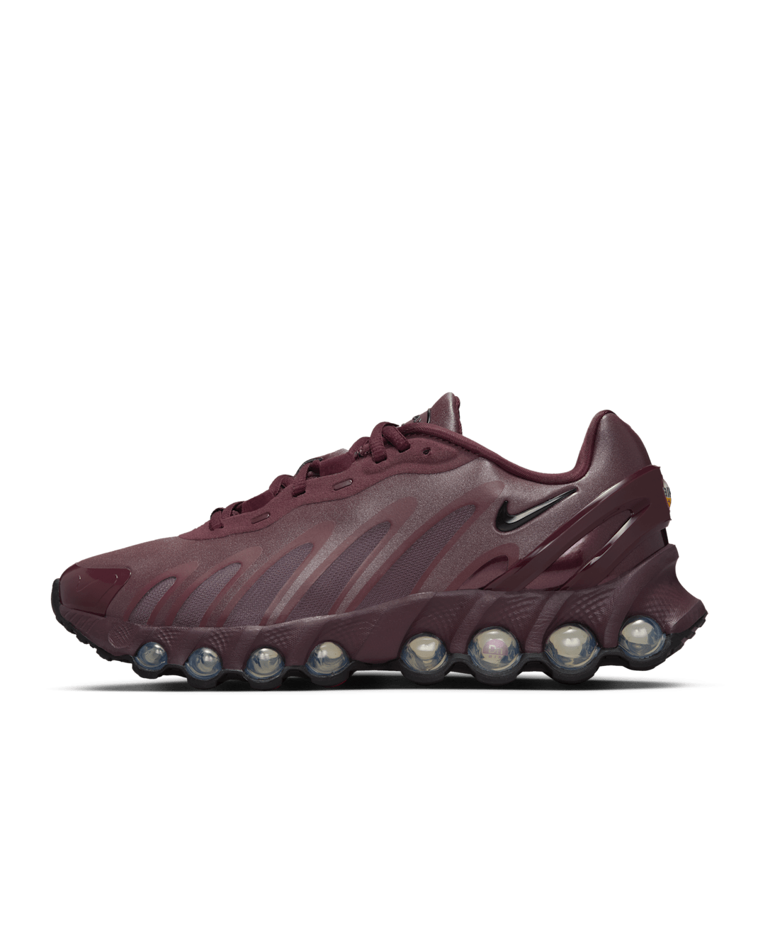 Nike Air Max Dn8 Women's Shoes - Burgundy Crush/Burgundy Crush/Metallic Silver/Black