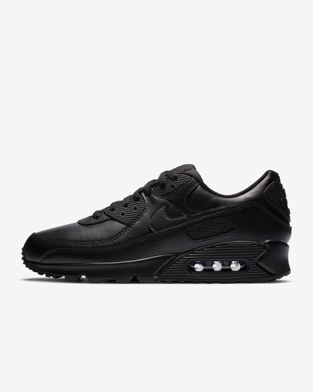 Air Max 90 LTR Men's Shoes - Black/Black/Black