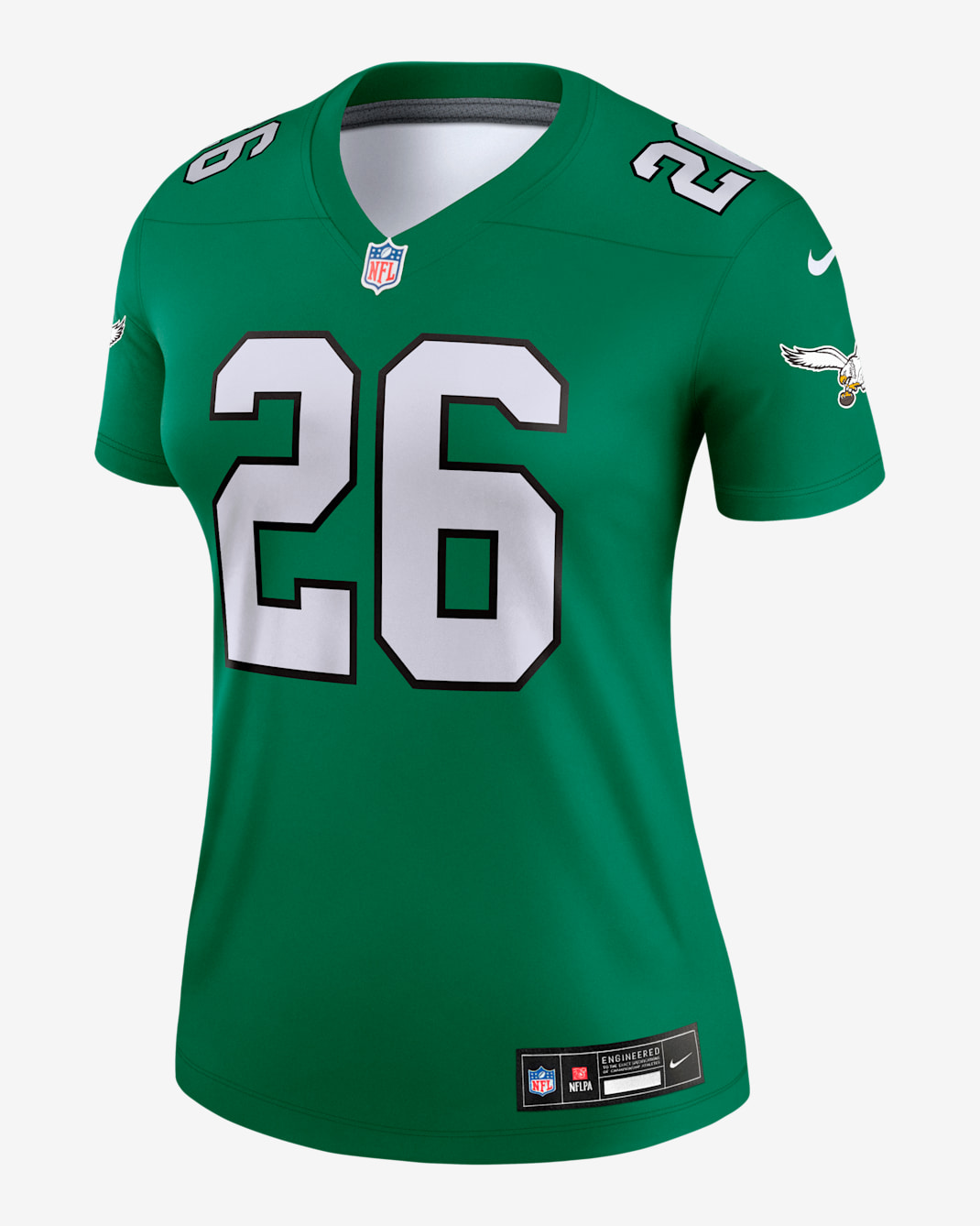 Saquon Barkley Philadelphia Eagles Women's Nike Dri-FIT NFL Legend Jersey - Kelly Green