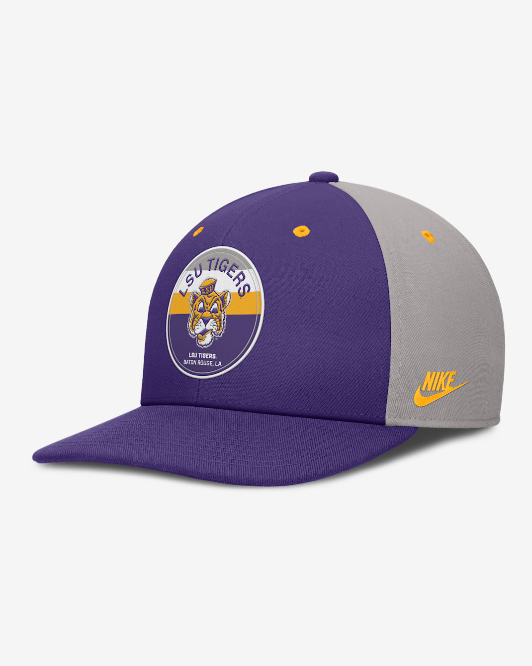 LSU Athletic Prep Pro Men's Nike Dri-FIT College Adjustable Hat - Grey
