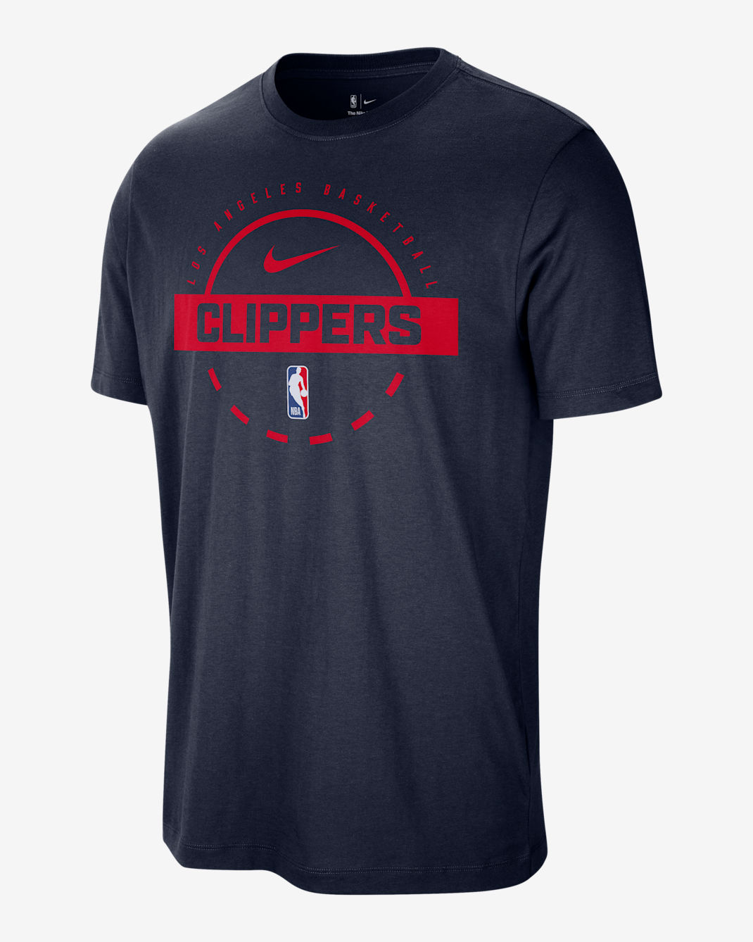 LA Clippers Men's Nike NBA Practice T-Shirt - College Navy