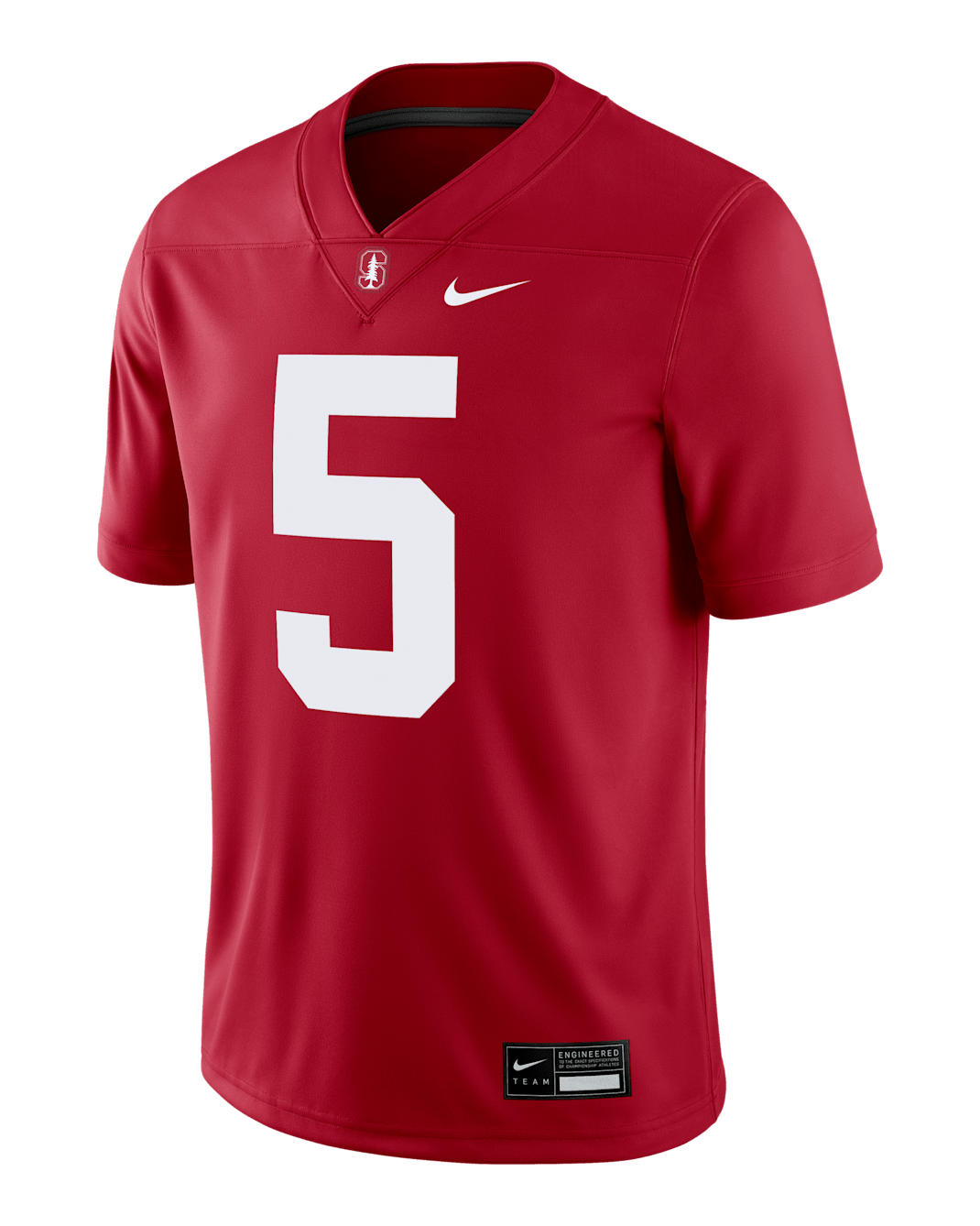 Christian McCaffrey Stanford Men’s Nike Dri-FIT College Game Jersey - Cardinal Red