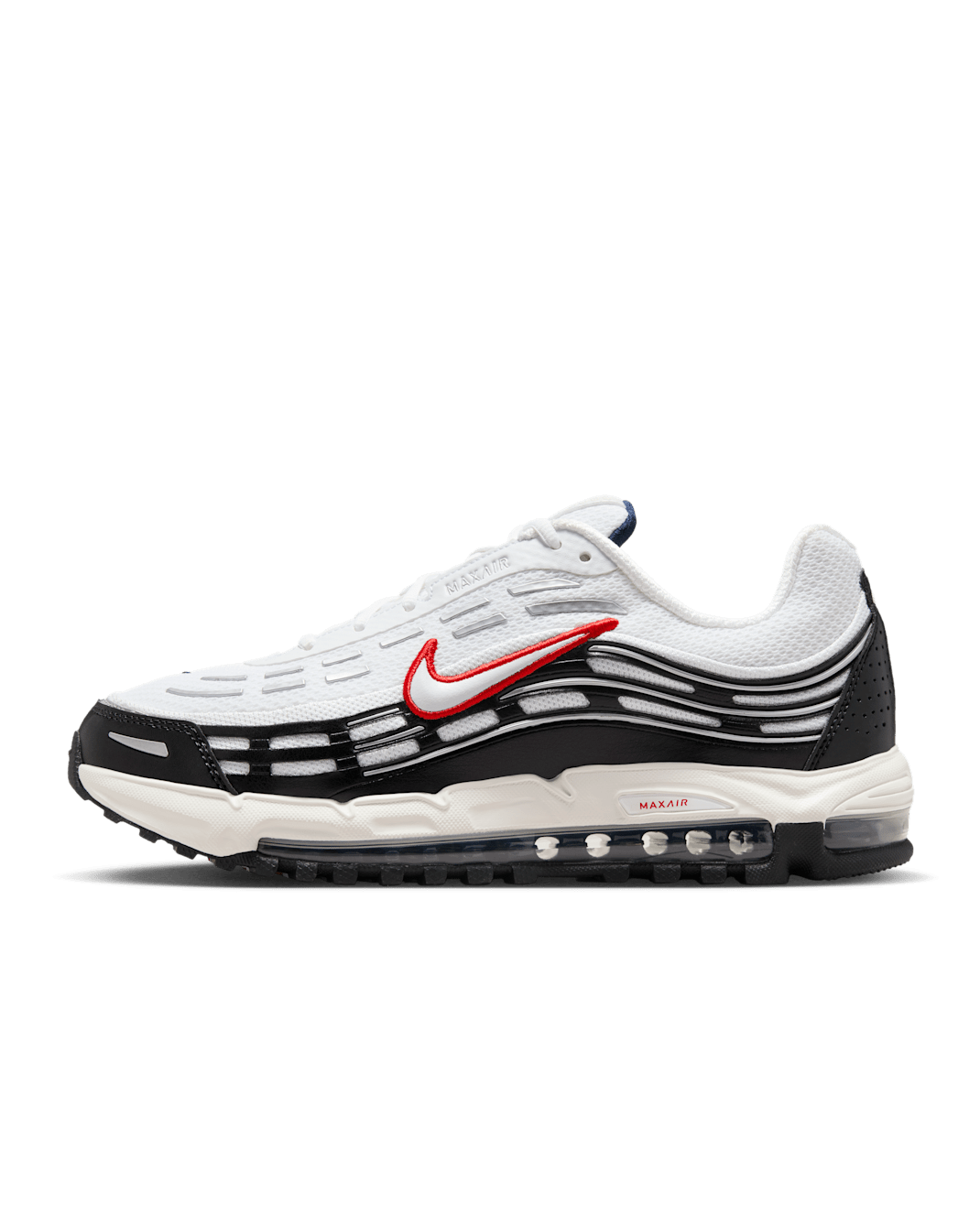 Nike Air Max TL 2.5 Men's Shoes - White/Black/Midnight Navy/University Red