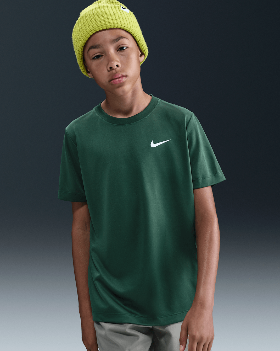 Nike Legend Big Kids' Dri-FIT T-Shirt - Fir