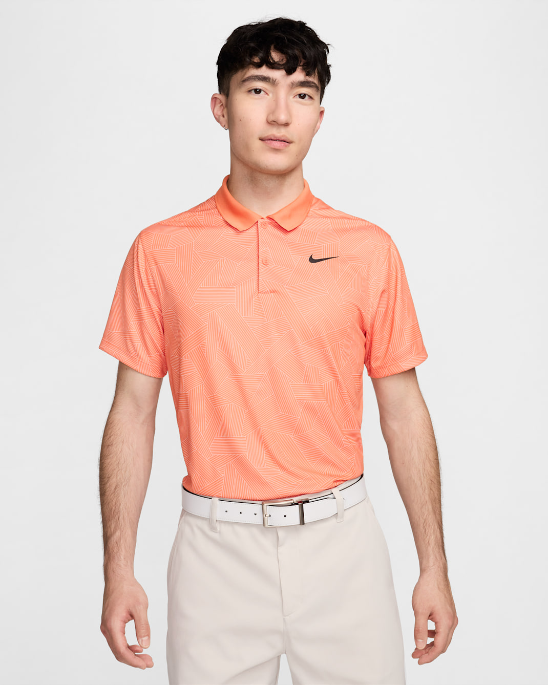 Nike Victory+ Men's Dri-FIT Golf Polo - Orange Trance/Orange Trance/Black