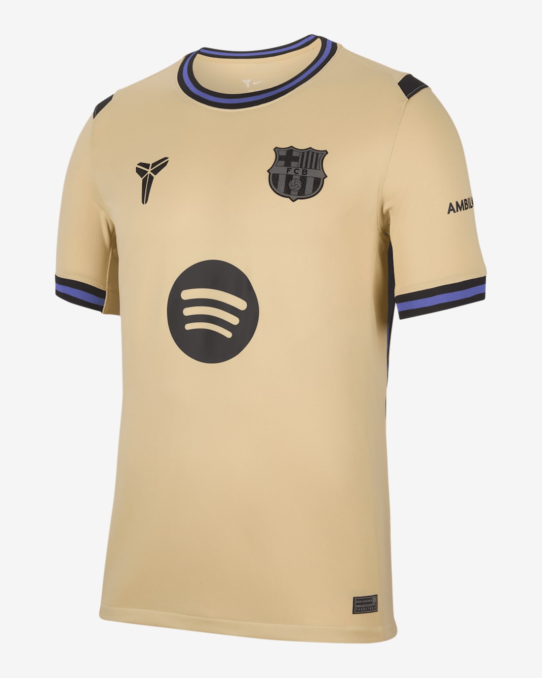 Pedri Barcelona 2025/26 Stadium Away Men's Nike Dri-FIT Soccer Jersey - Gold
