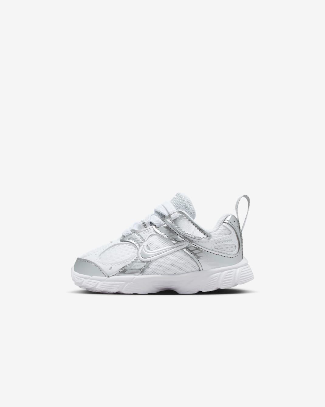 Nike V5 RNR 嬰幼兒鞋款 - 白色/Pure Platinum/白色/Metallic Silver