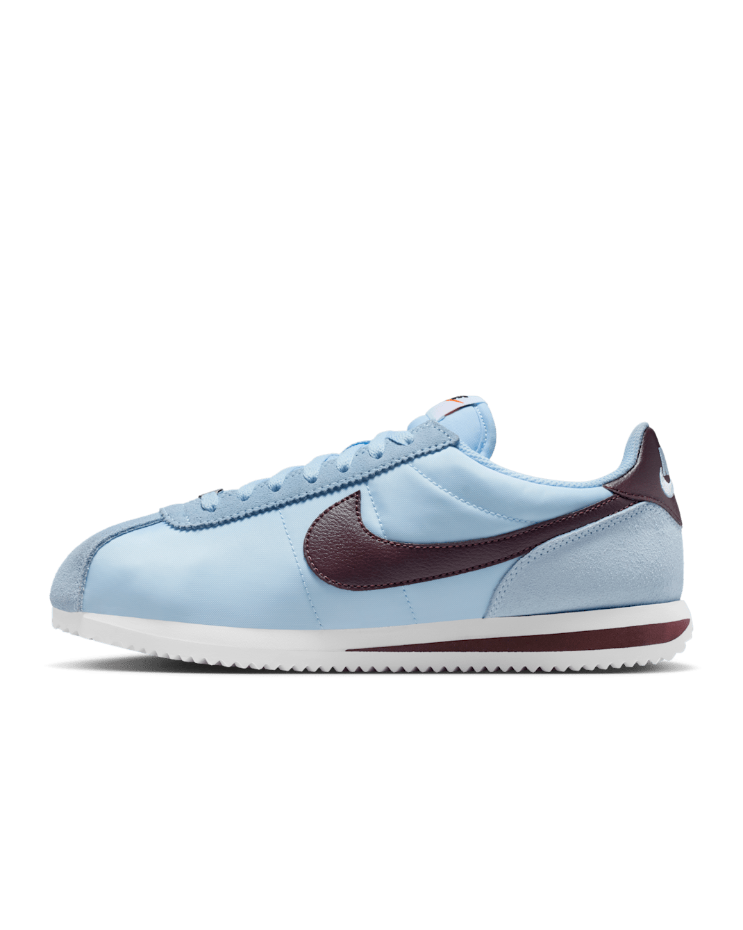 Nike Cortez Textile Shoes - Celestine Blue/White/Burgundy Crush