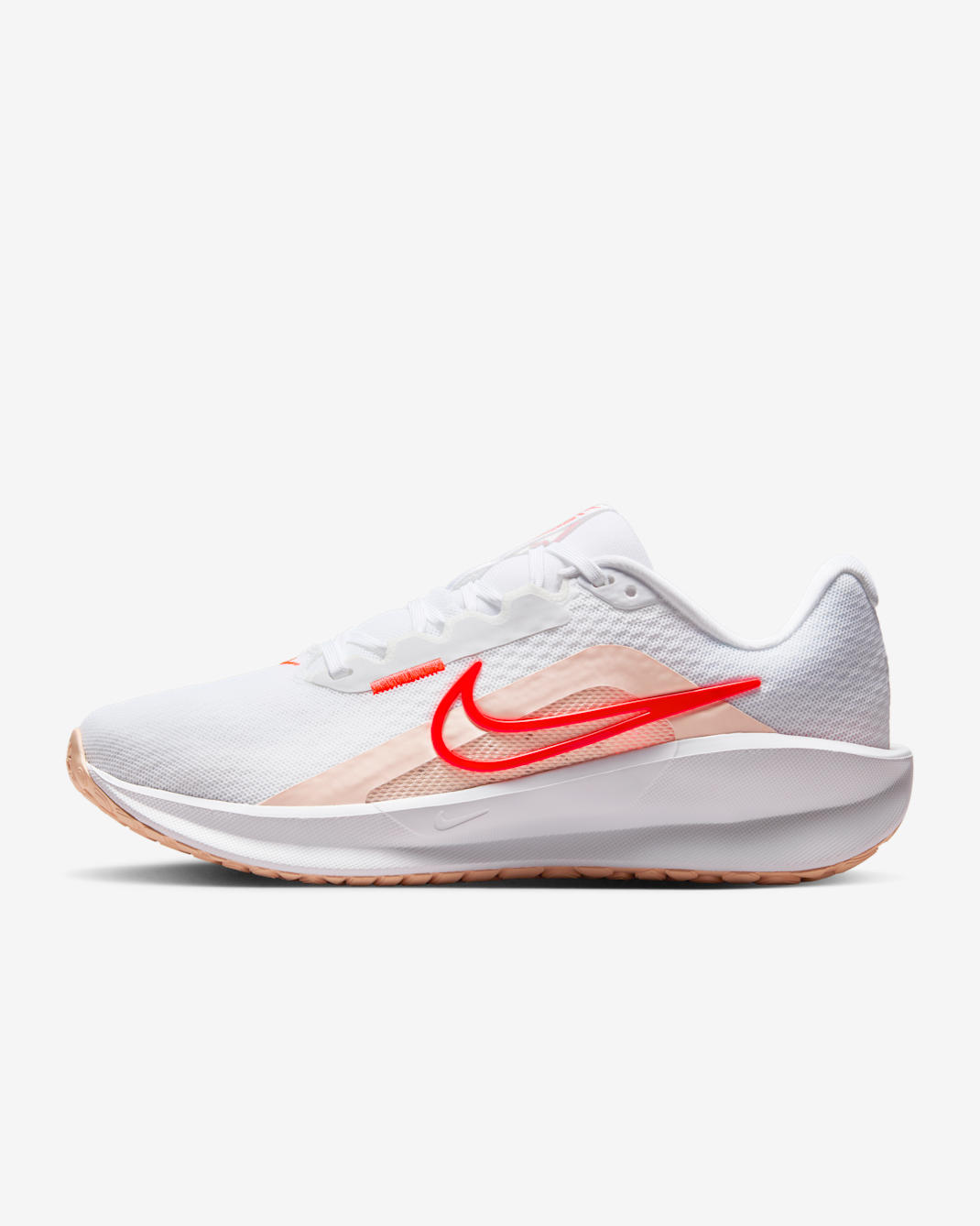 Nike Downshifter 13 Women's Road Running Shoes - White/Washed Coral/Bright Crimson