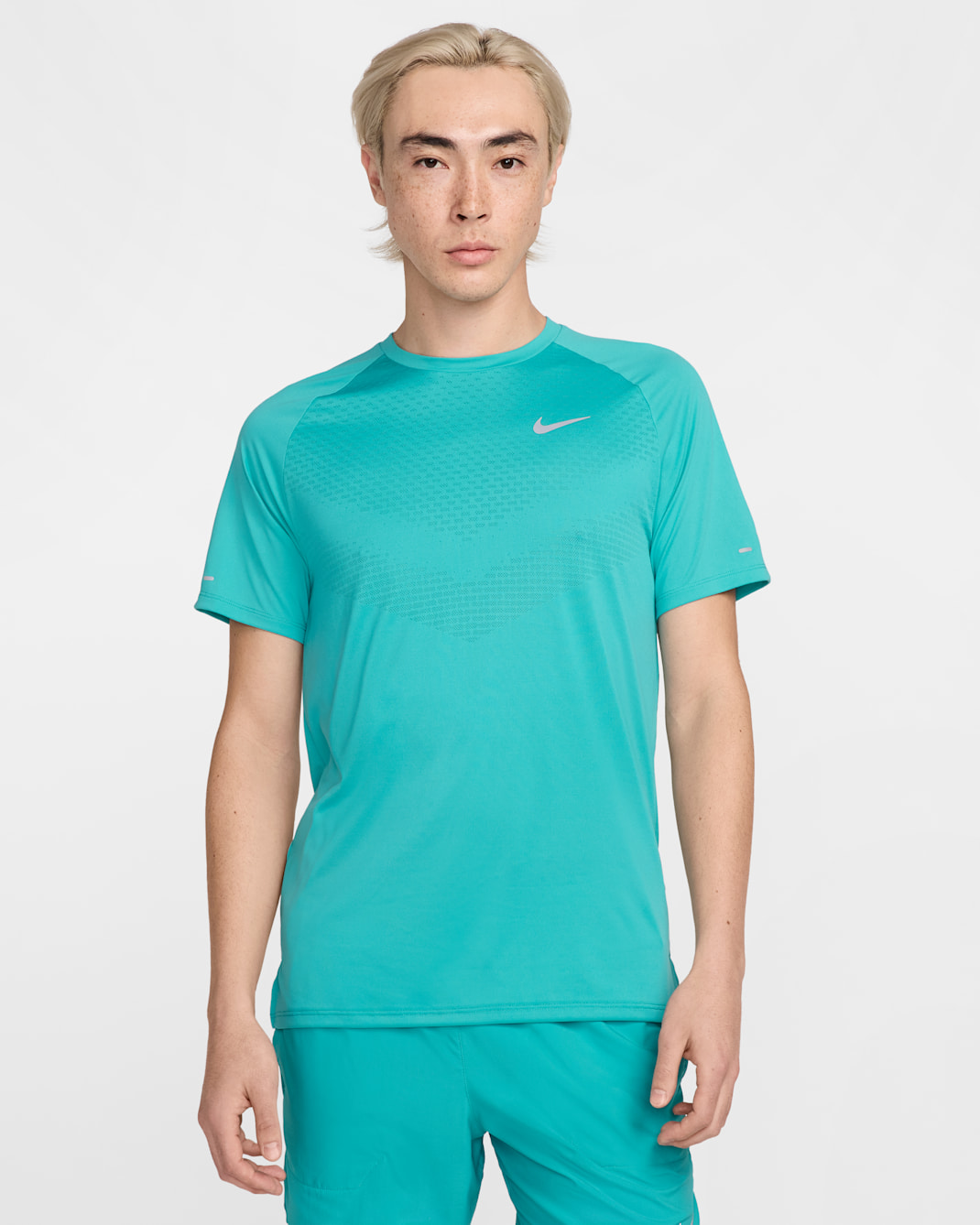 Nike Stride Men's Dri-FIT ADV Short-Sleeve Running Top - Dusty Cactus