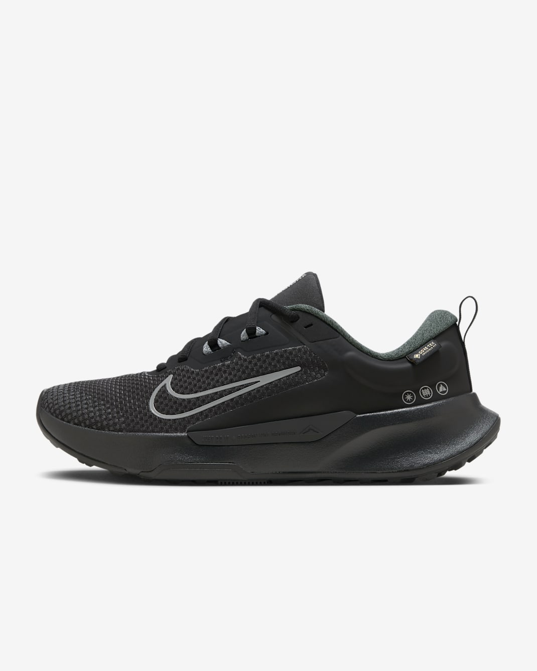 Nike Juniper Trail 2 GORE-TEX Women's Waterproof Trail-Running Shoes - Black/Anthracite/Cool Grey