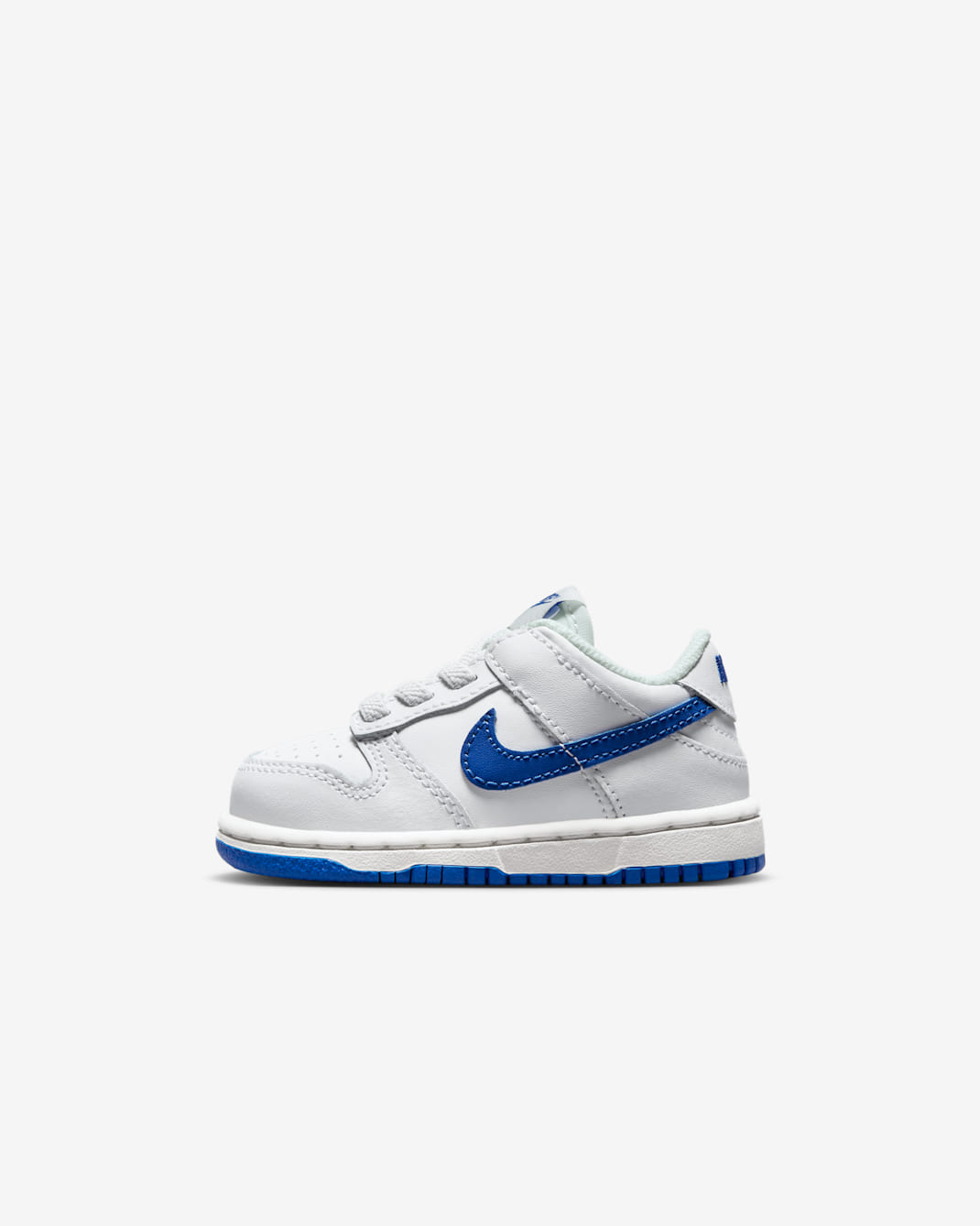 Nike Dunk Low Baby/Toddler Shoes - Summit White/Hyper Royal
