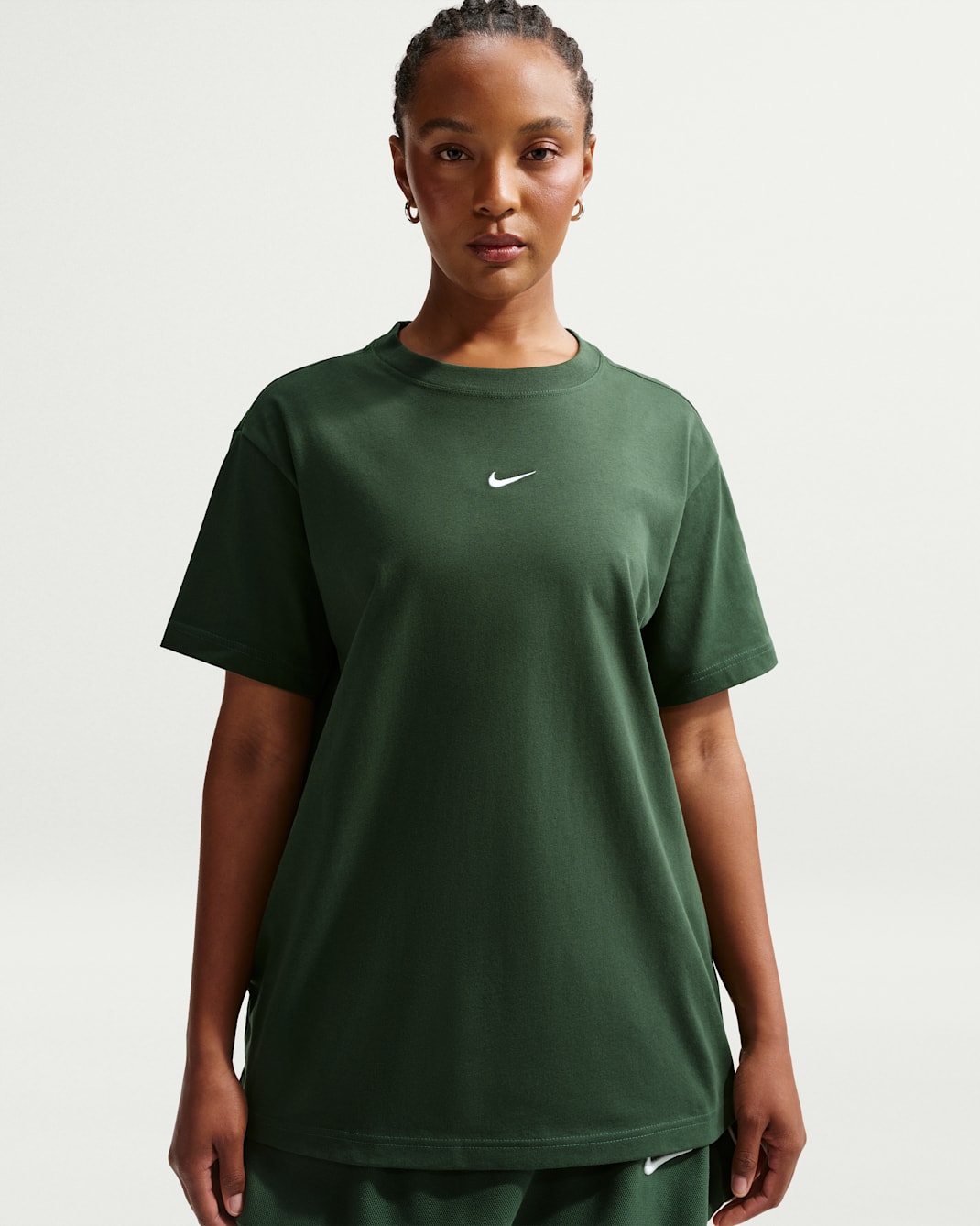 Nike Sportswear Women's Oversized Short-Sleeve T-Shirt - Fir