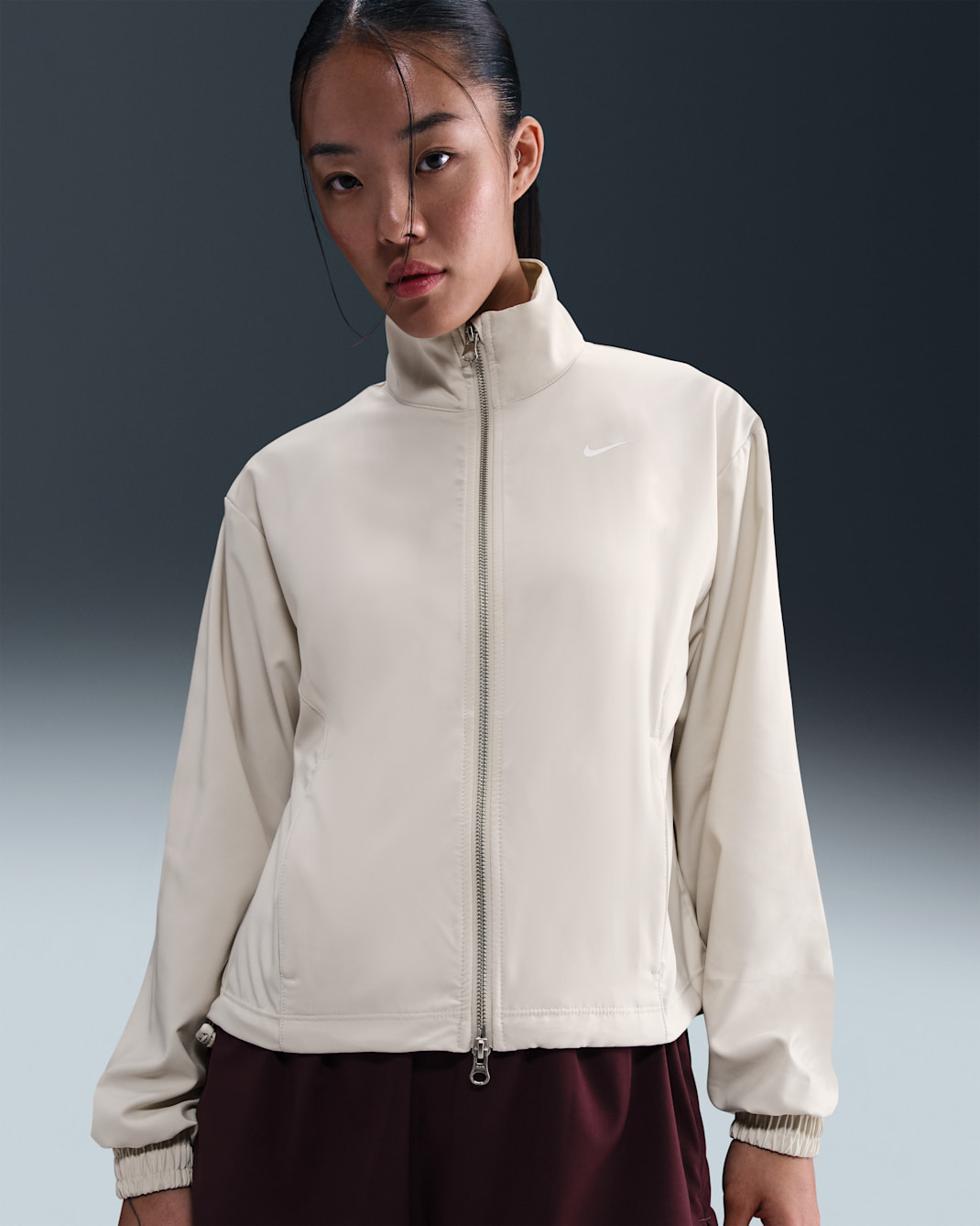 나이키 원 여성 드라이 핏 재킷 - 라이트 본