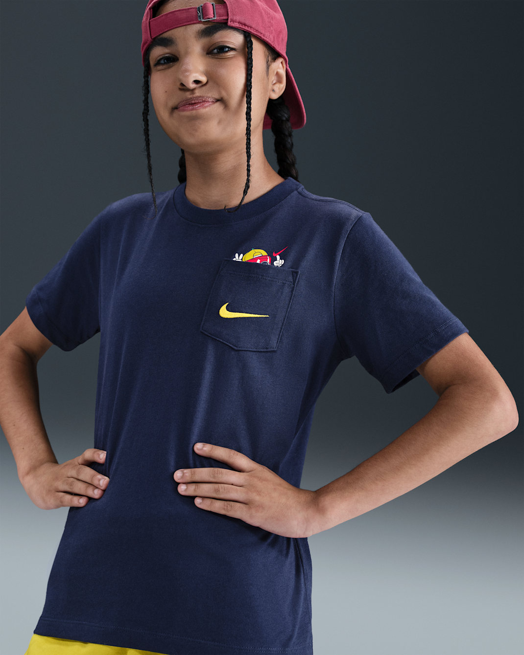 ナイキ スポーツウェア ジュニア Tシャツ - ミッドナイトネイビー