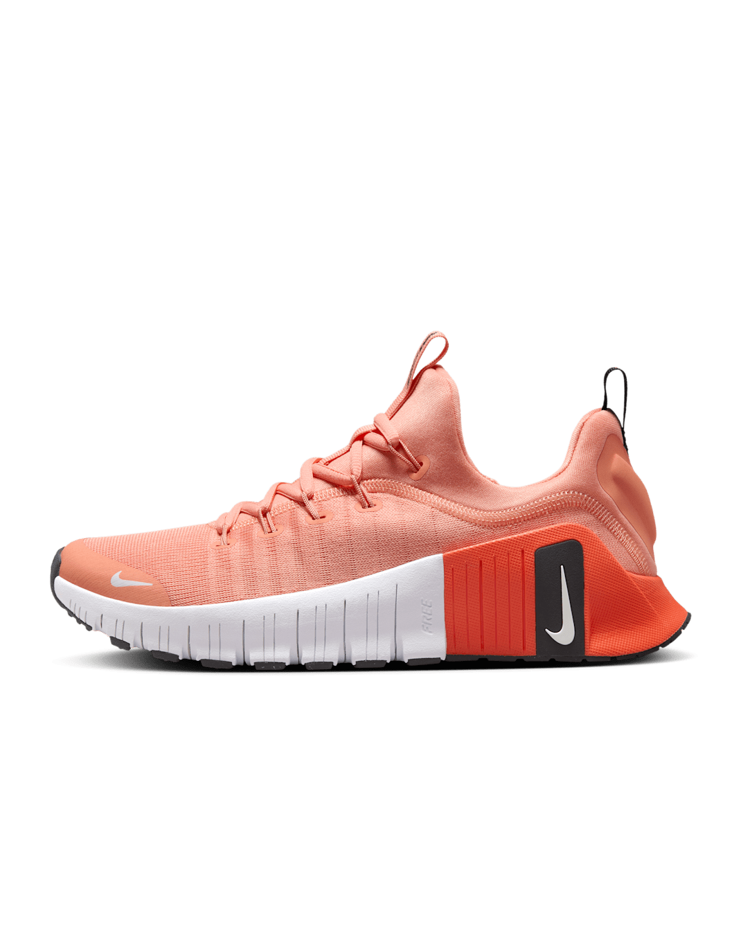 Nike Free Metcon 6 Women's Workout Shoes - Apricot Agate/Turf Orange/Black/White