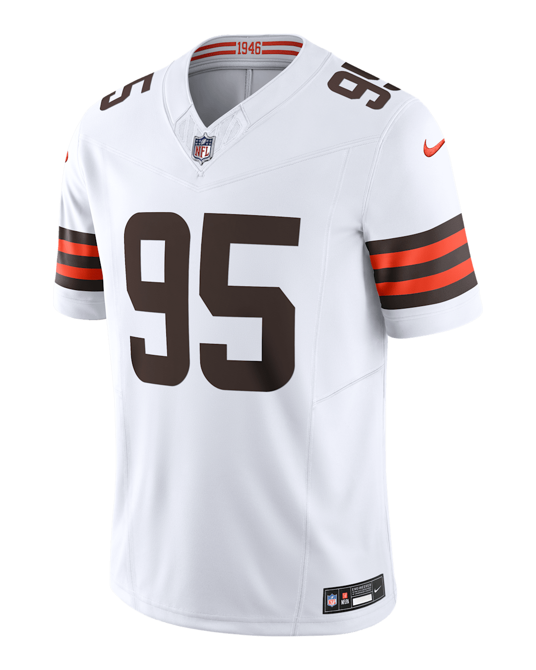 Jersey Nike Dri-FIT de la NFL Limited para hombre Myles Garrett Cleveland Browns - Blanco