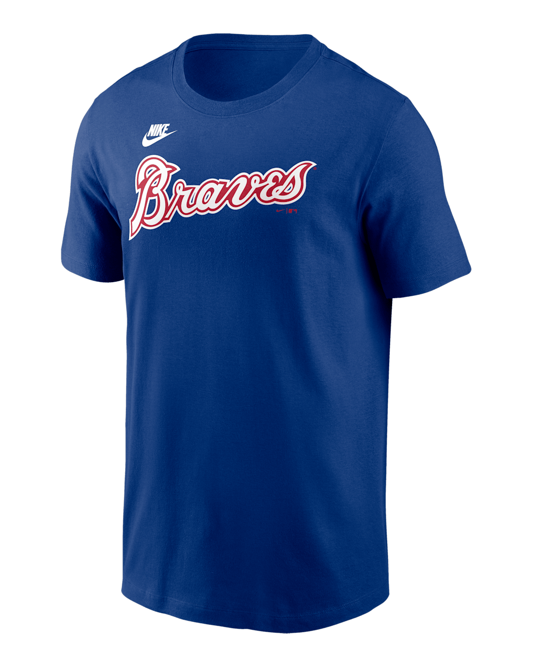 Hank Aaron Atlanta Braves Cooperstown Fuse Men's Nike MLB T-Shirt - Royal
