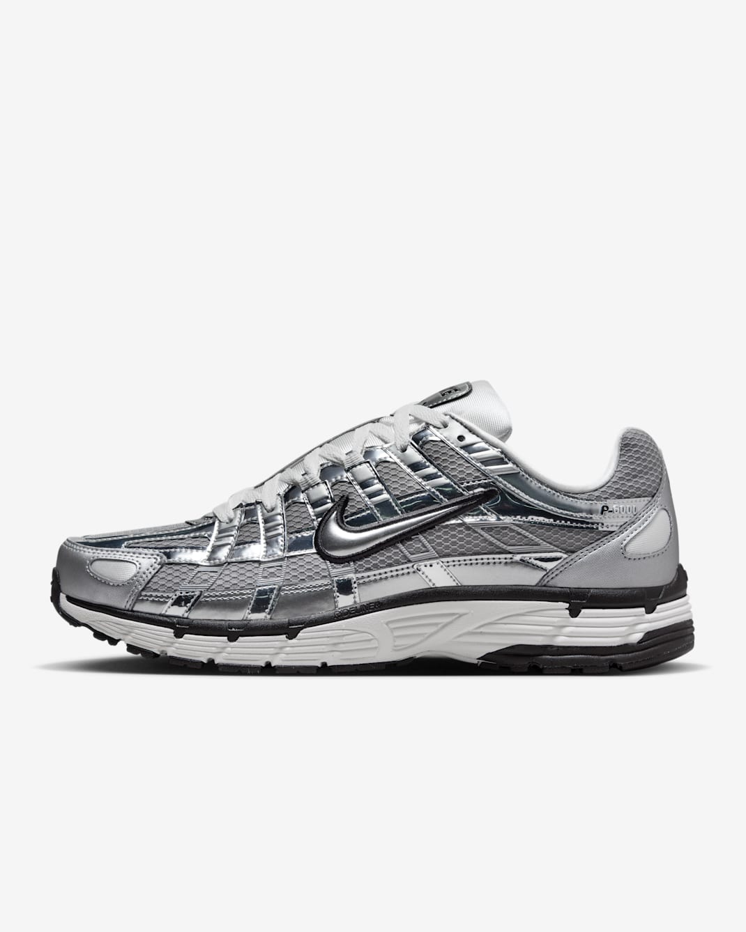 Nike P-6000 Shoe - Metallic Silver/Sail/Black/Metallic Silver
