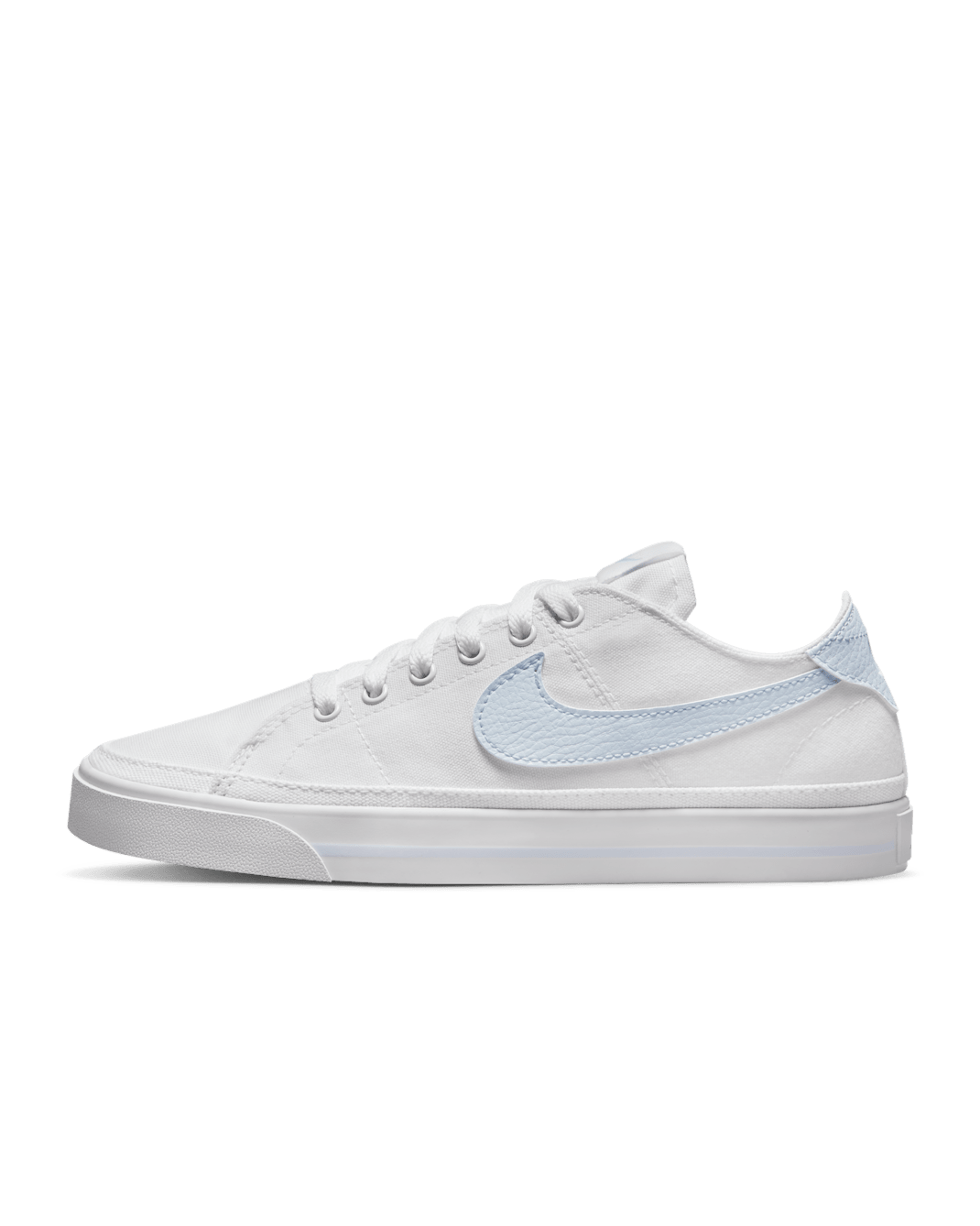 Nike Court Legacy Canvas 女鞋 - 白色/Football Grey