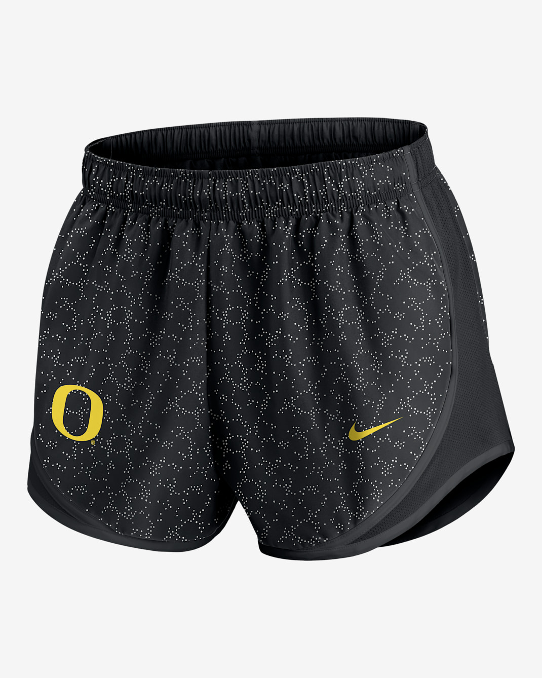 Oregon Pattern Tempo Women's Nike College Dri-FIT Shorts - Black