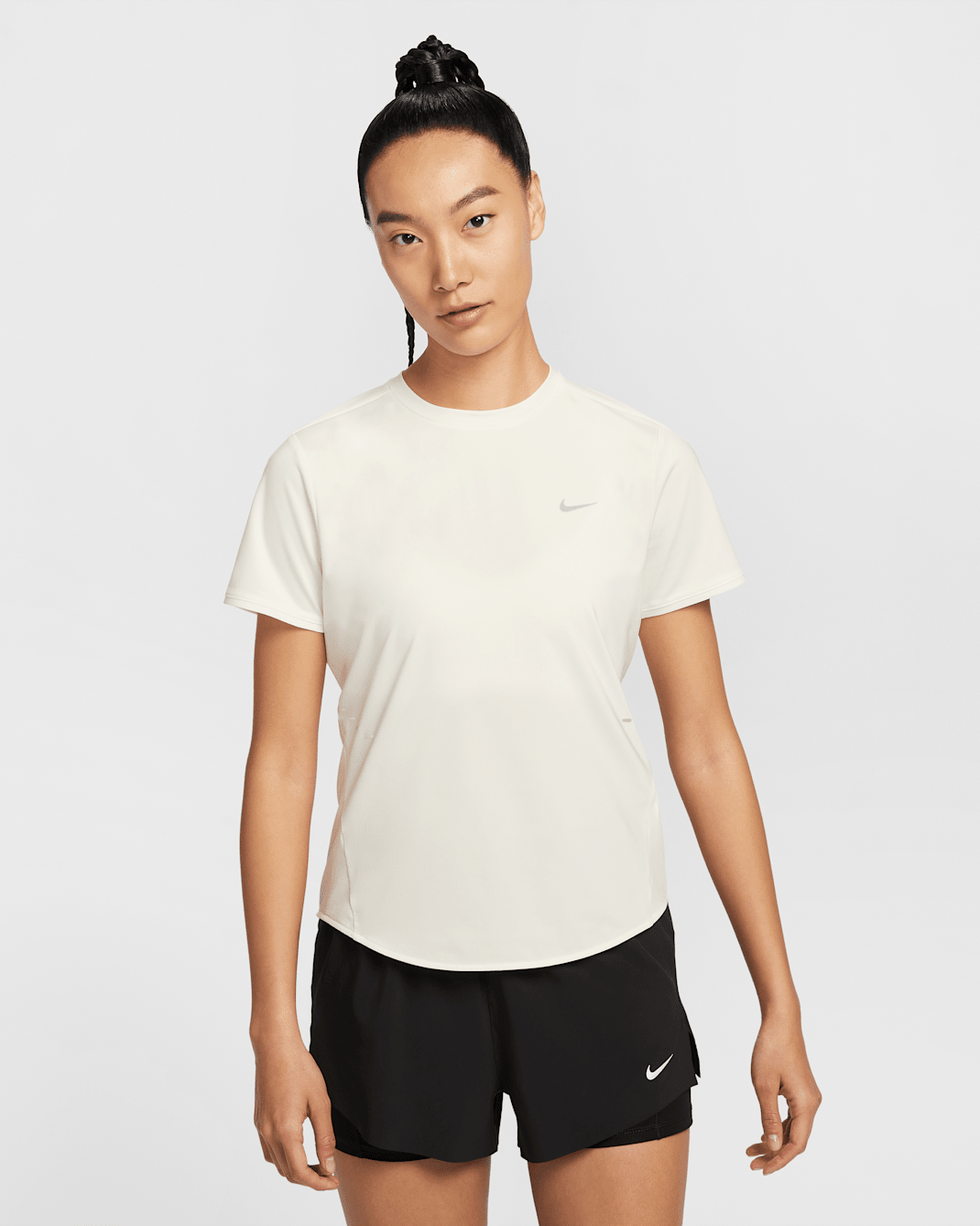Nike Swift Women's Dri-FIT Short-Sleeve Running Top - Sail