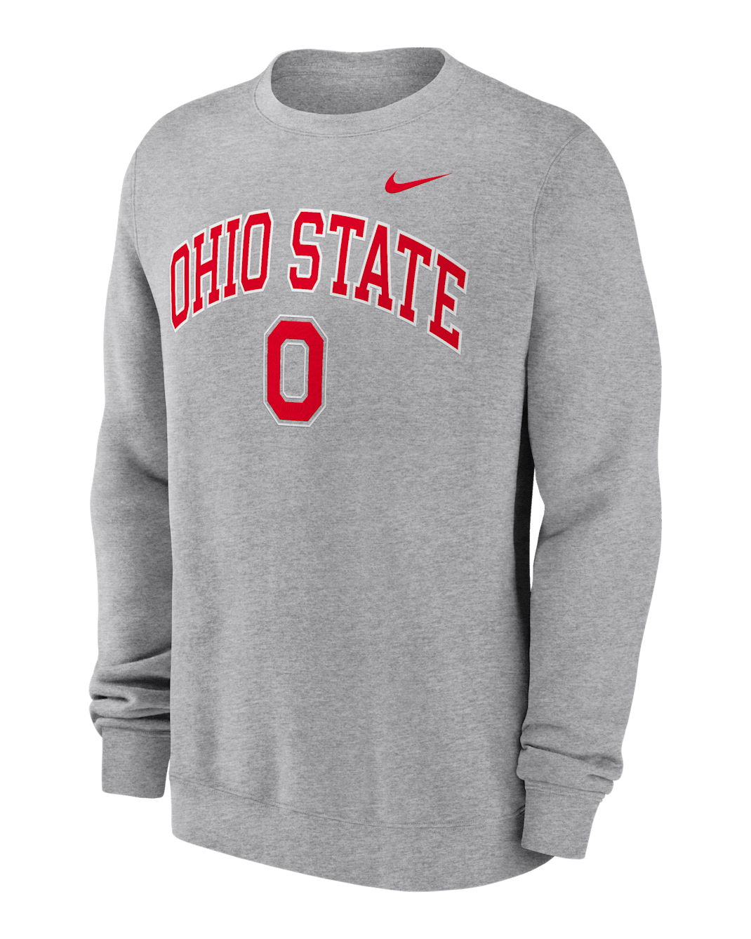Ohio State Arch Men's Nike College Pullover Crew - Grey