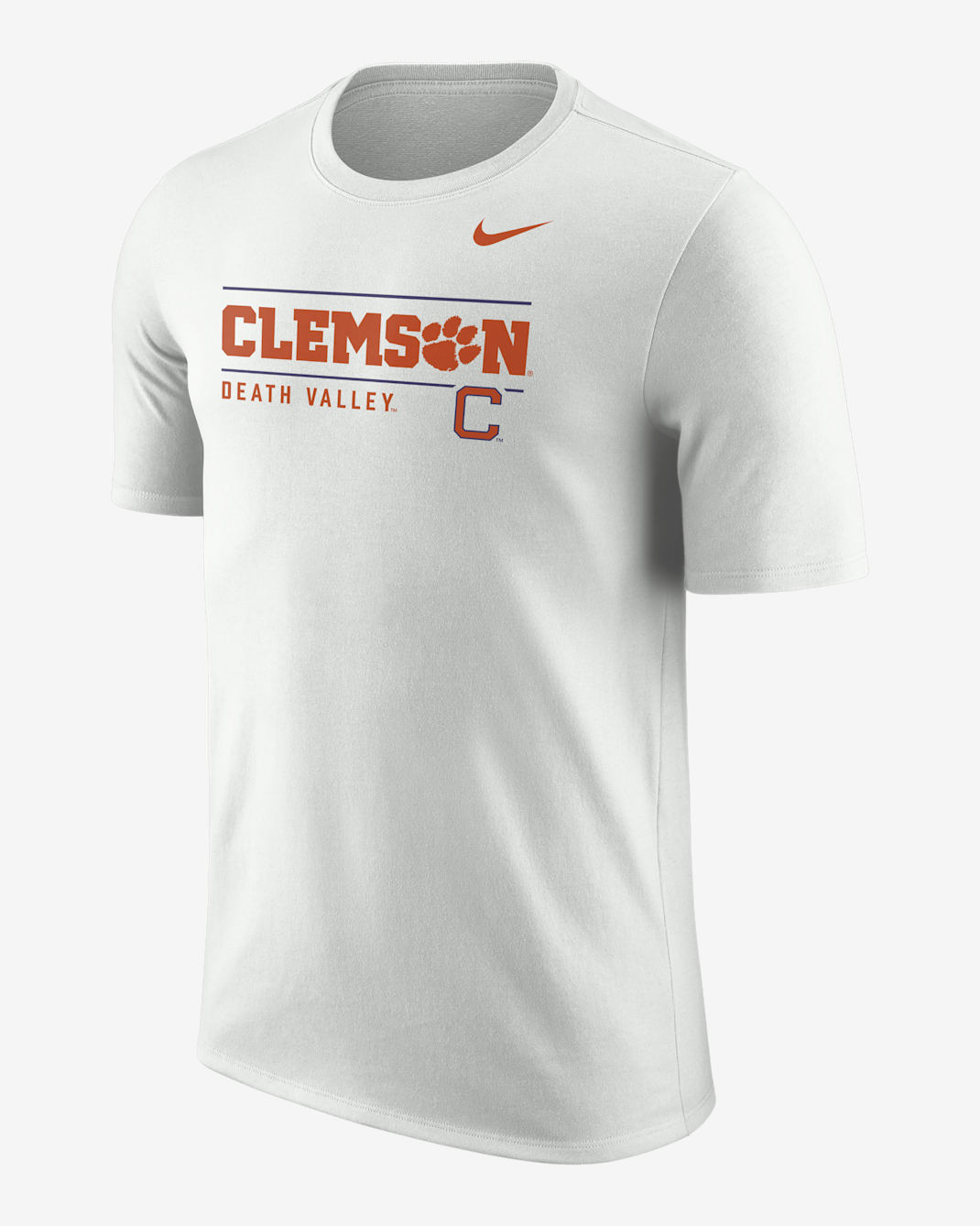 Clemson Men's Nike College T-Shirt - Photon Dust