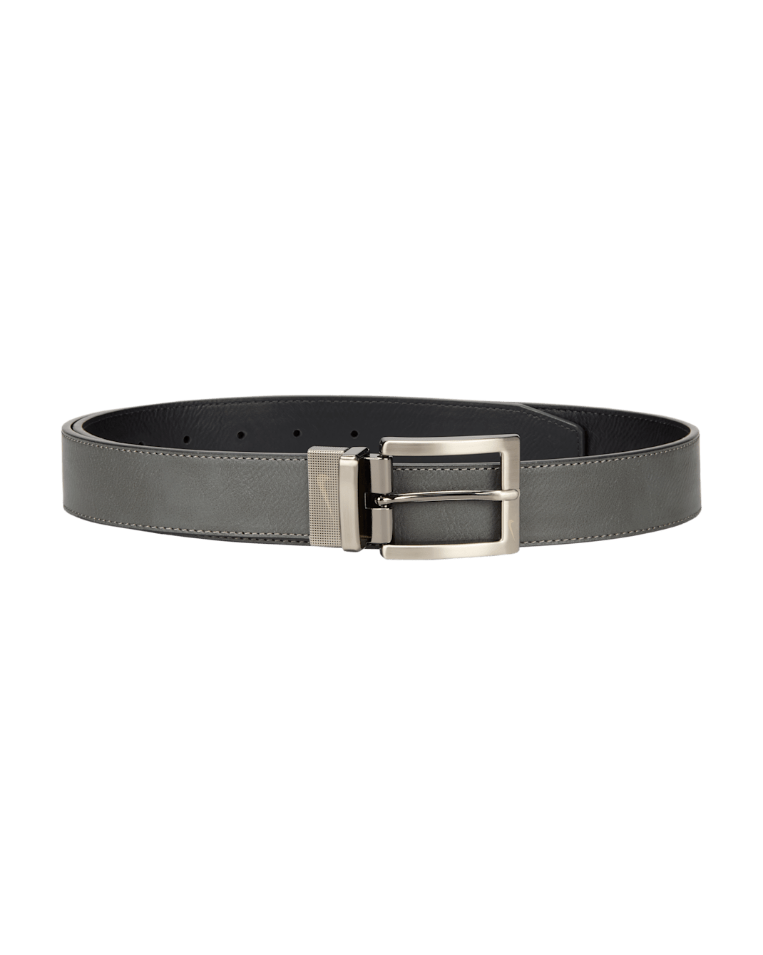 Cinturón de golf reversible para hombre Nike Tour Core - Gris oscuro/Negro