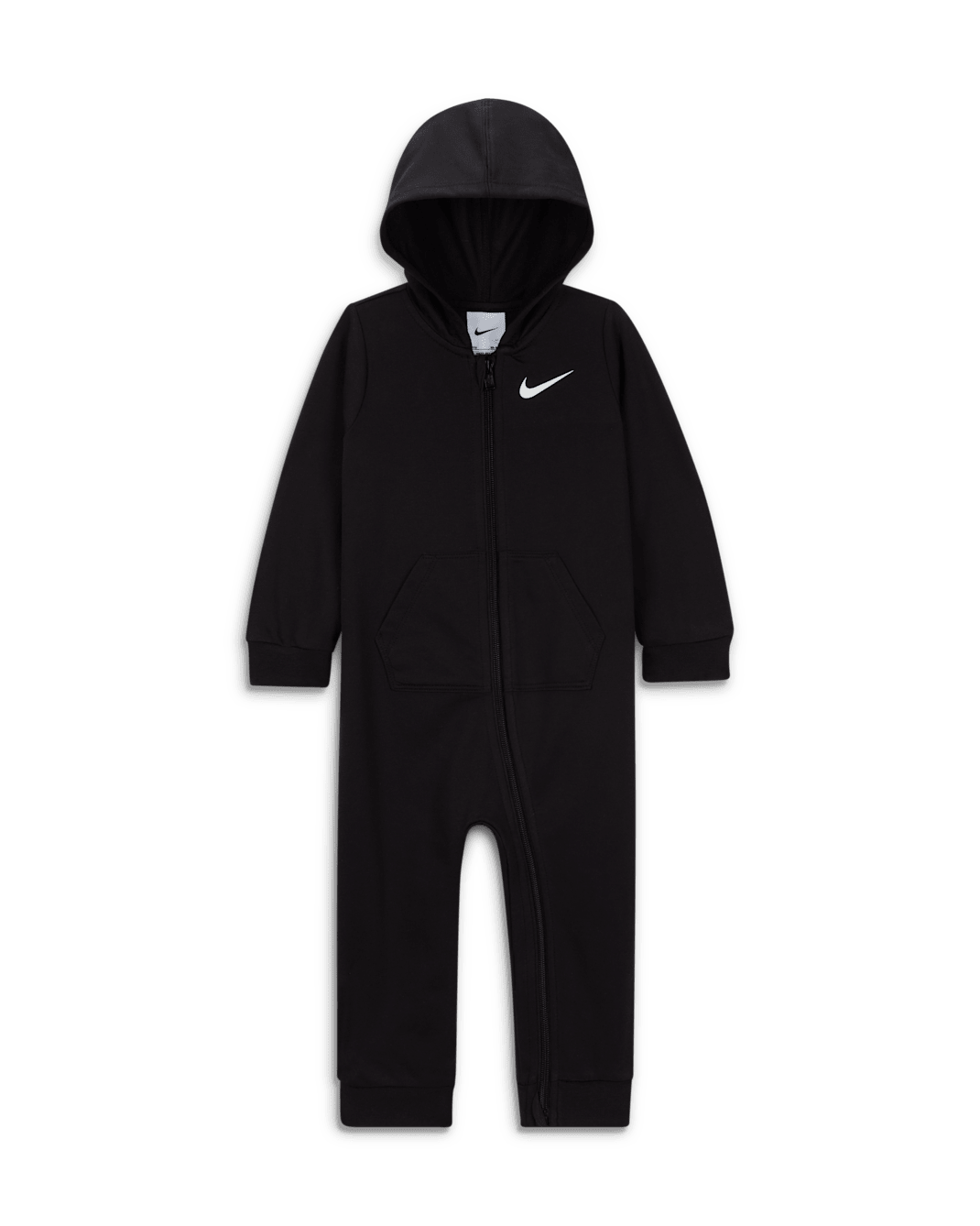 Nike Essentials Baby (12-24M) Hooded Coverall - Black