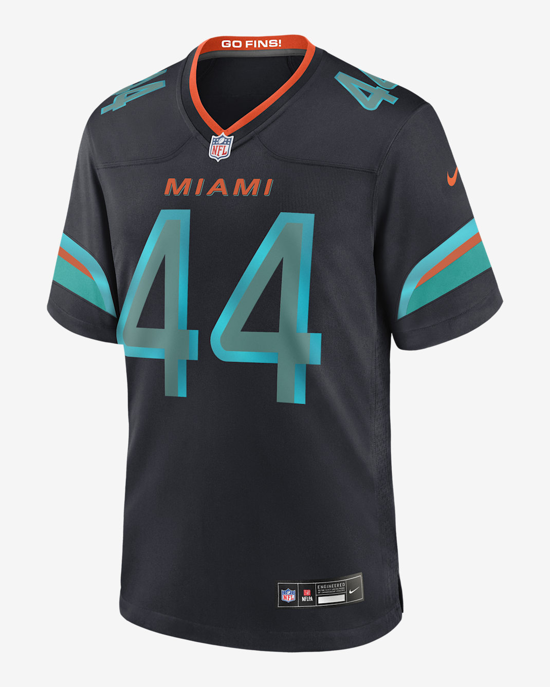 Chop Robinson Miami Dolphins Rivalries Collection Men’s Nike NFL Game Jersey - Navy