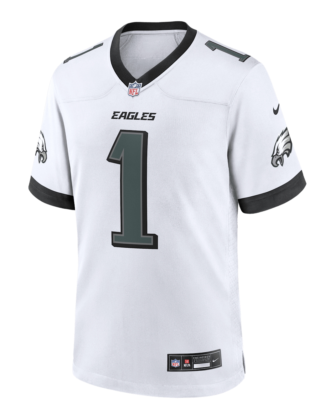 Jalen Hurts Philadelphia Eagles Men's Nike NFL Game Jersey - White