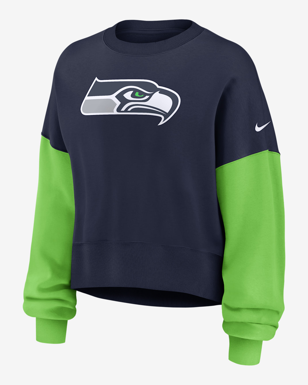 Seattle Seahawks Women's Nike NFL Pullover Crew - College Navy