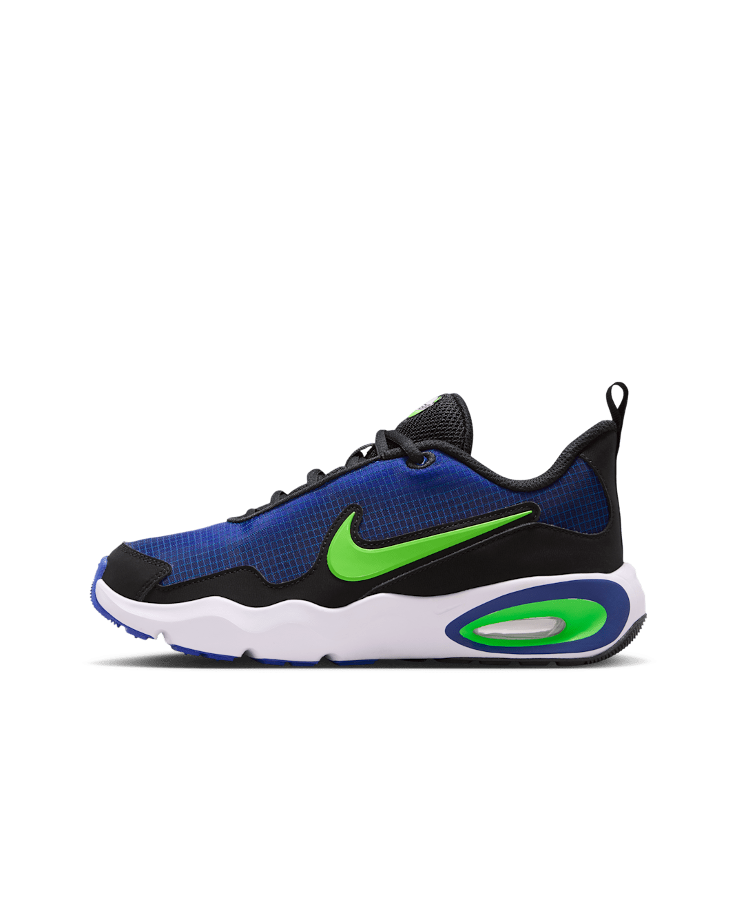 Nike Air Max Nova Older Kids' Shoes - Racer Blue/Black/White/Green Strike