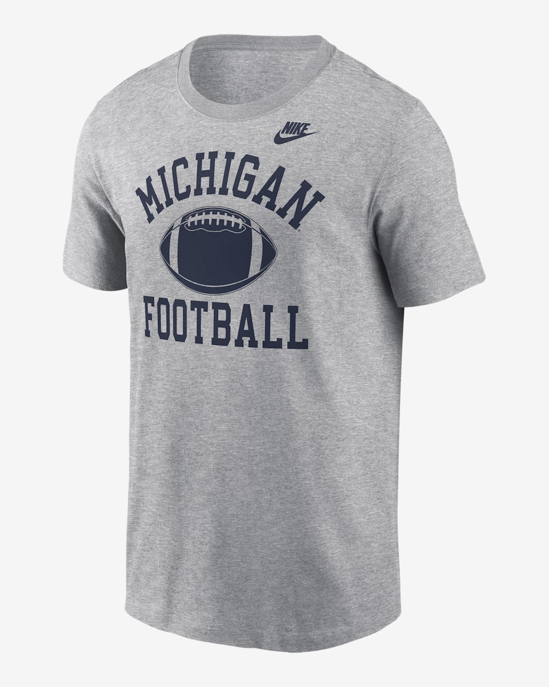 Michigan Legacy Football Icon Men's Nike College T-Shirt - Heather