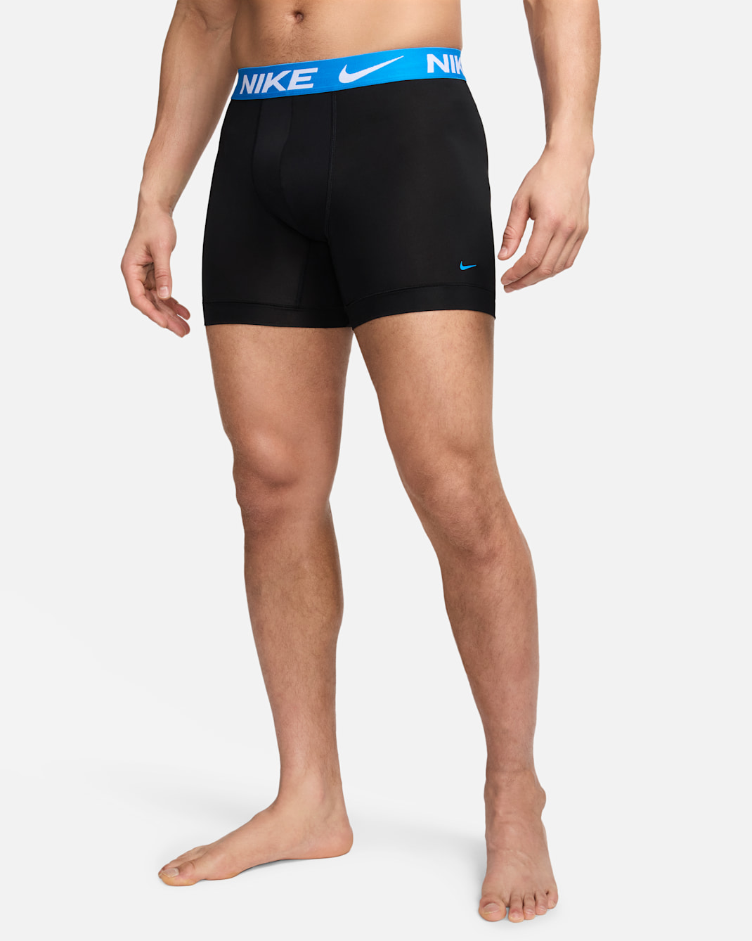 Nike Essential Micro Men's Dri-FIT Boxer Briefs (3-Pack) - Black