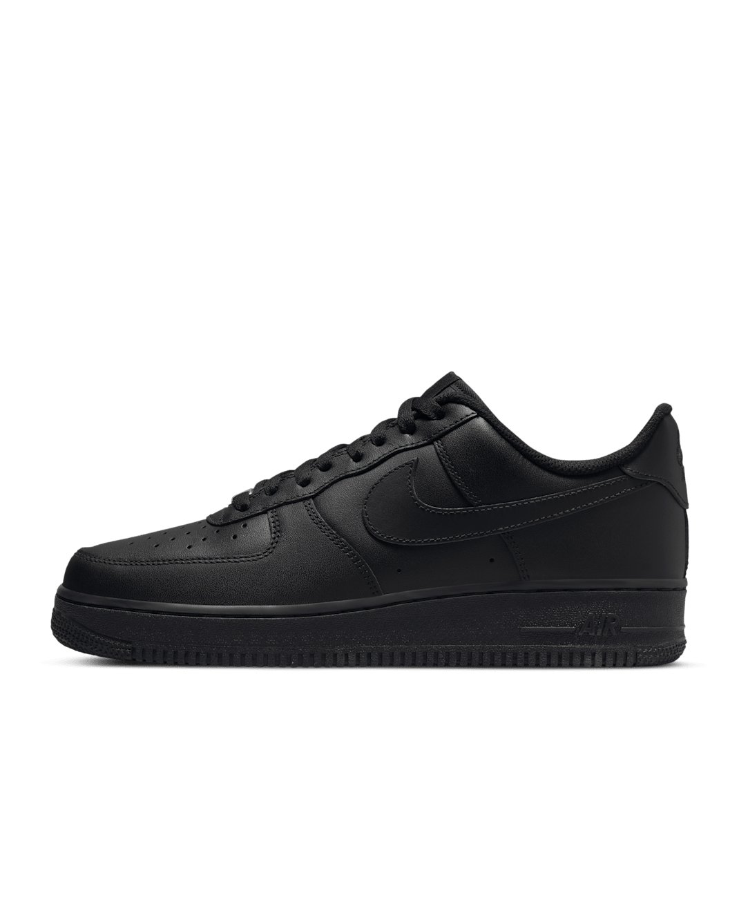 Buty męskie Nike Air Force 1 '07 - Czerń/Czerń