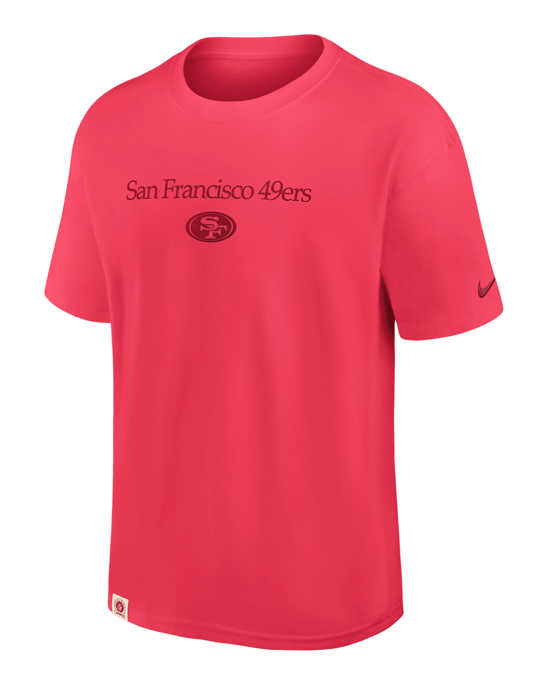 Playera Nike de la NFL para hombre San Francisco 49ers Glory Max90 - Rojo fusión