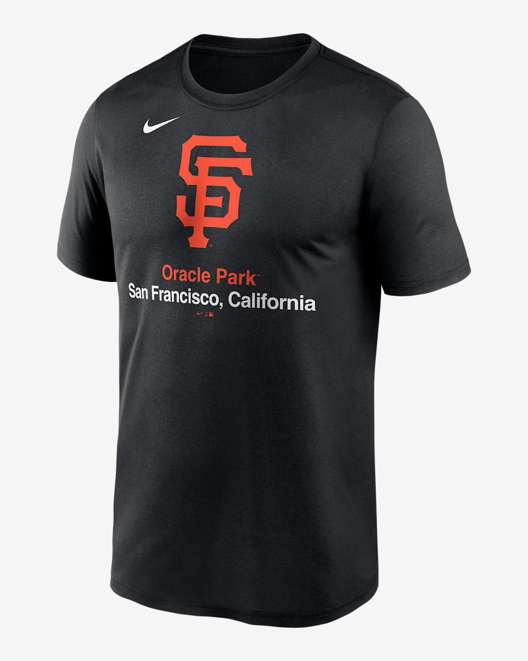 San Francisco Giants Stadium Legend Men's Nike Dri-FIT MLB T-Shirt - Black