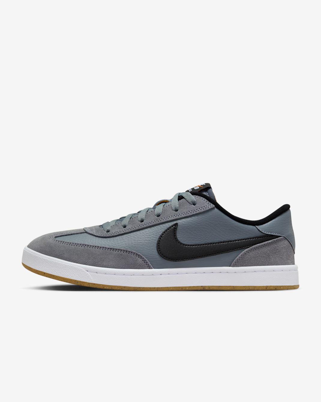 Tenis de skateboarding Nike SB FC Classic - Gris azulado/Blanco/Naranja vivo/Negro