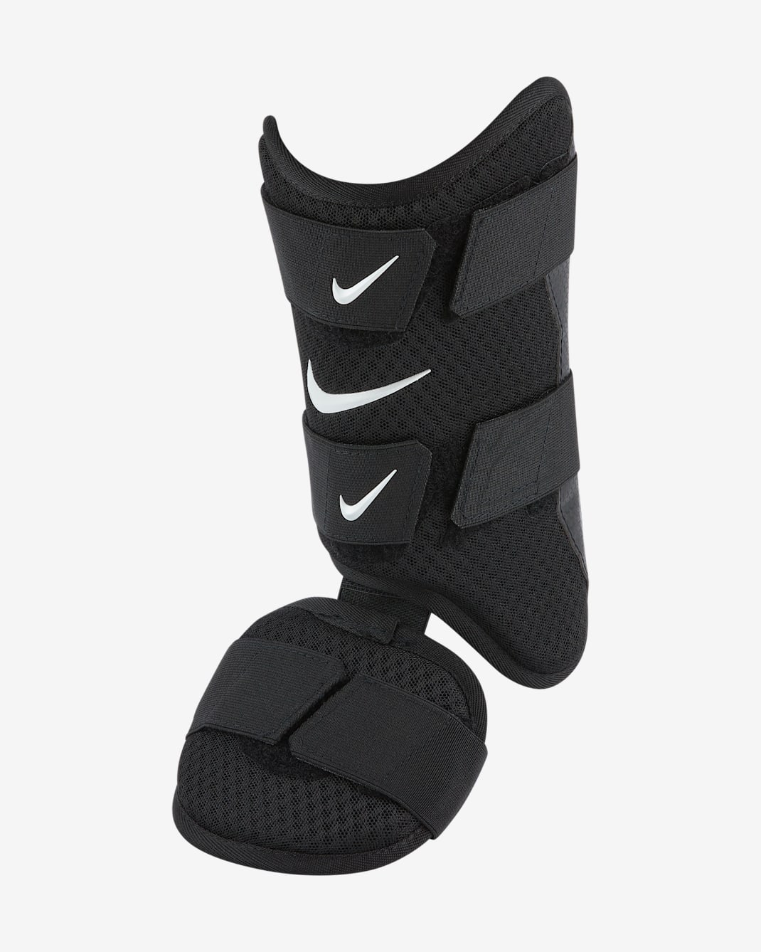 Nike Diamond Kids' Baseball Batter's Leg Guard (Left Handed Hitter) - Black